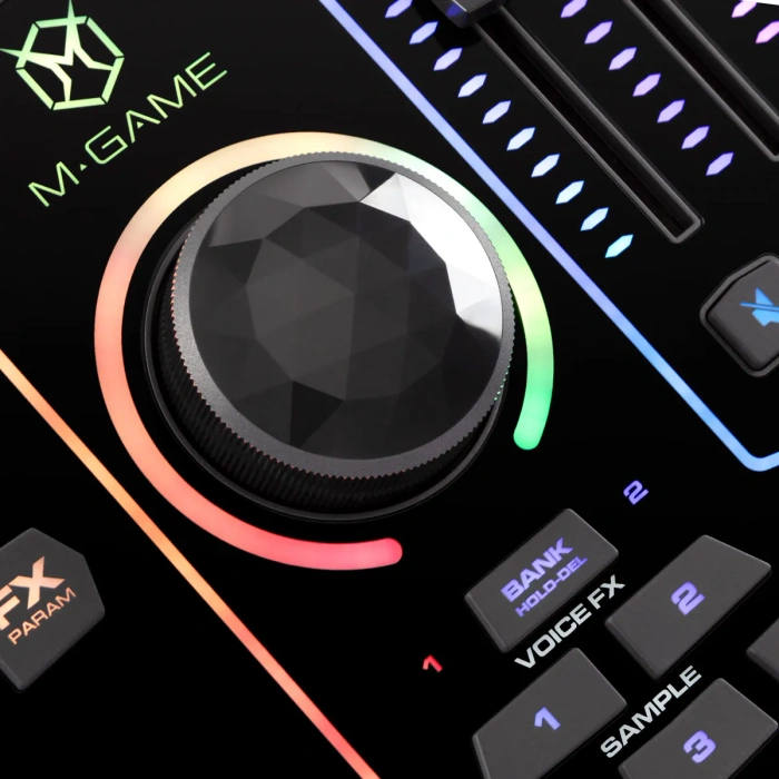 Аудіоінтерфейс Аудіоінтерфейс M-GAME RGB DUAL