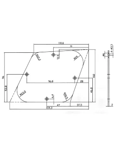 Paxphil BC002 Control Back Plate (Black)