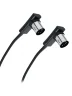MIDI кабель RockBoard RBO CAB MIDI 200 BK Flat MIDI Cable Black 200 cm