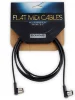 MIDI кабель RockBoard RBO CAB MIDI 200 BK Flat MIDI Cable Black 200 cm