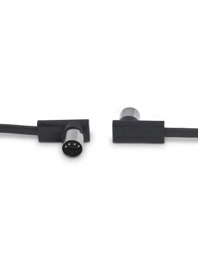 MIDI кабель RockBoard RBO CAB MIDI 200 BK Flat MIDI Cable Black 200 cm