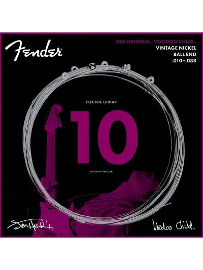 Струни Fender Jimi Hendrix VooDoo Child 10-38