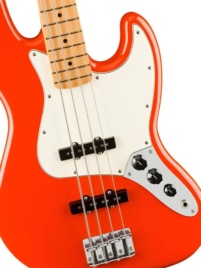 Бас-гітара Fender Player II Jazz Bass MN Coral Red