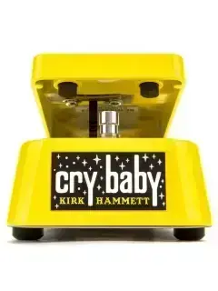 Dunlop KH95Y Kirk Hammett Cry Baby Wah Yellow Sparkle Edition
