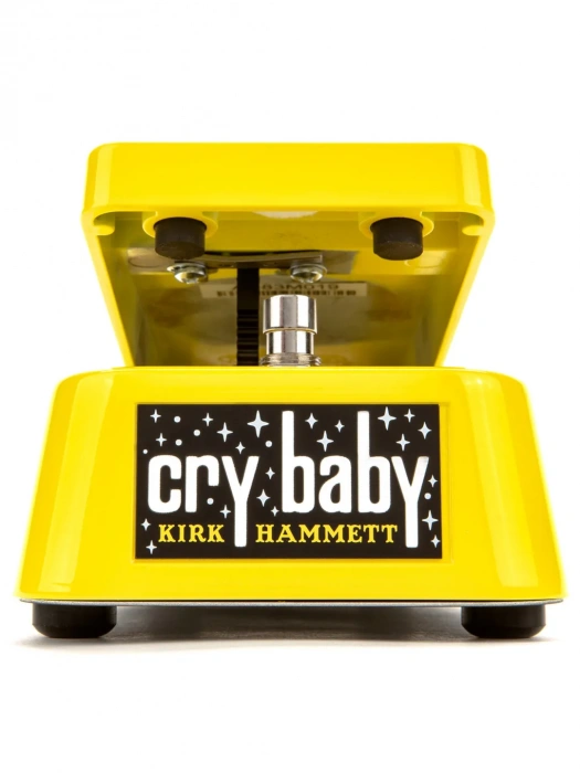 Гітарна педаль Гітарна педаль Dunlop KH95Y Kirk Hammett Cry Baby Wah Yellow Sparkle Edition