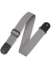Ремінь для гітари Levy’s M8POLY-GRY Single Tone Solid Colored Poly Series (Grey)