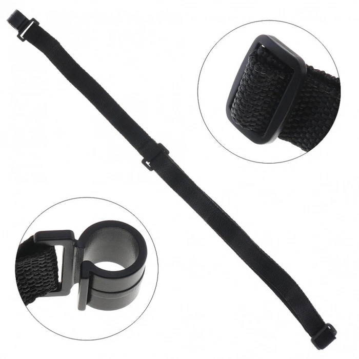 Overtone UKE Nylon Ukulele Strap Black