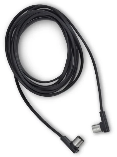 MIDI кабель RockBoard RBO CAB MIDI 300 BK Flat MIDI Cable Black 300 cm