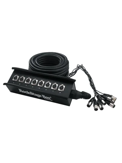 Мультикор RockCable RCL30900 Multicore Cable + Stage Box - 8 x Send (15m)