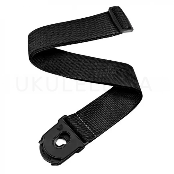 Ремень для гитари D'Addario PWSPL200 Planet Lock Poly Pro Guitar Strap (Black)