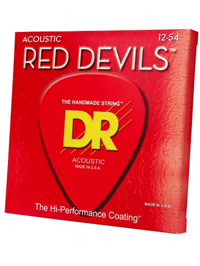 Струни DR RDA-12 Red Devils Acoustic Light 12-54
