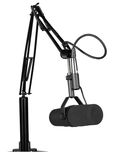 Пантограф для мікрофона Gator Frameworks GFW-ID-CREATORTREE ID Series All-In-One Content Creator Tree with Light Mic & Camera Attachments
