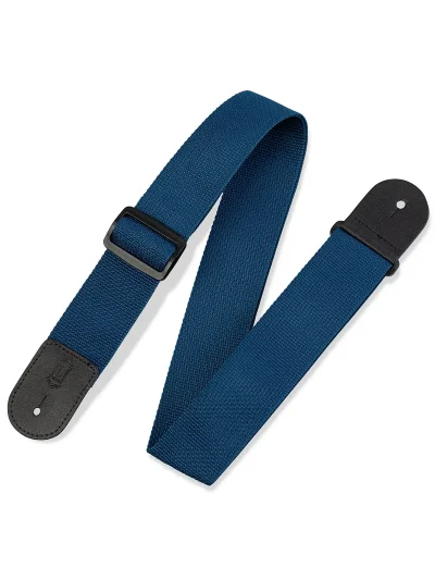Ремінь для гітари Levy’s M8POLY-NAV Single Tone Solid Colored Poly Series (Navy)