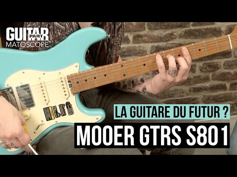 Електрогітара Електрогітара Mooer GTRS Professional P801 (Dark Night)