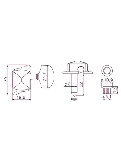 Кілки Paxphil J-21 3+3 CR