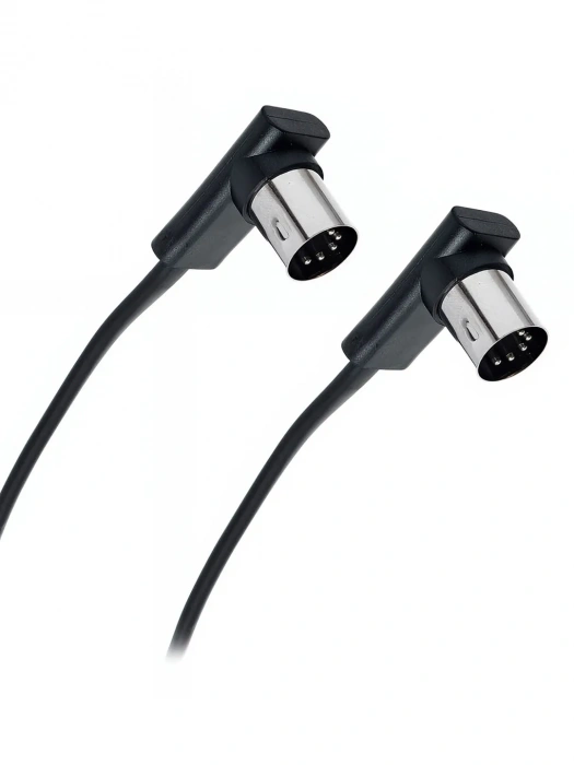 Кабель Кабель RockBoard RBO CAB MIDI 500 BK Flat MIDI Cable Black 500 cm