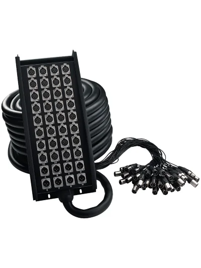 Мультикор RockCable RCL30930 Multicore Cable + Stage Box - 32 x Send / 8 x Return (30m)