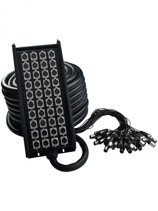 Мультикор Мультикор RockCable RCL30930 Multicore Cable + Stage Box - 32 x Send / 8 x Return (30m)