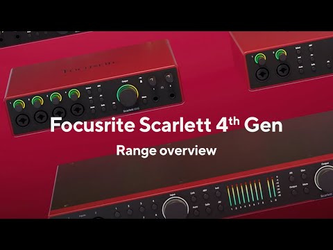 Аудіоінтерфейс Аудіоінтерфейс Focusrite Scarlett 18i16 4th Gen