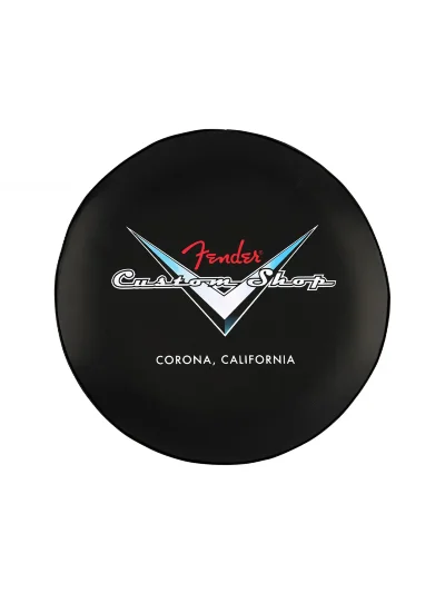 Стілець Fender 24" Custom Shop Chevron Logo Barstool Black/Chrome