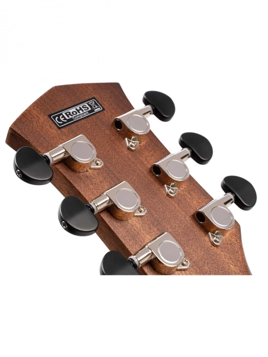 Електро-акустична гітара Електро-акустична гітара Cort Core-OC Spruce (Open Pore Trans Black)