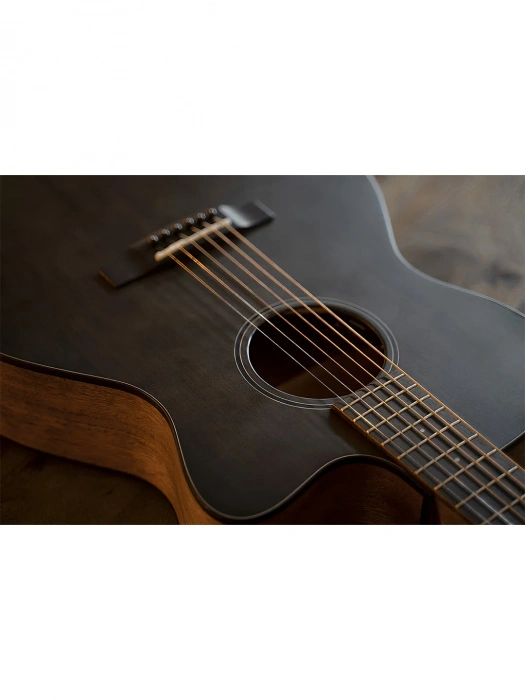 Електро-акустична гітара Електро-акустична гітара Cort Core-OC Spruce (Open Pore Trans Black)