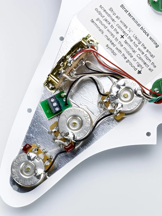 Dimarzio FG2108WA7 High Power Strat Replacement Pickguard