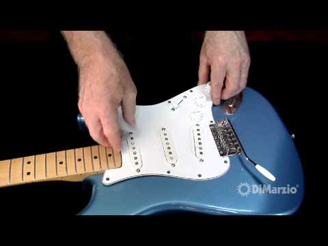 Панель Панель Dimarzio FG2108WA7 High Power Strat Replacement Pickguard