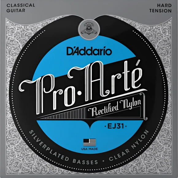 Струны D'Addario EJ31 Pro-Arte Rectified Hard Tension