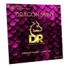 Струни DR DEQ-9 Dragon Skin+ Electric Light 9-42
