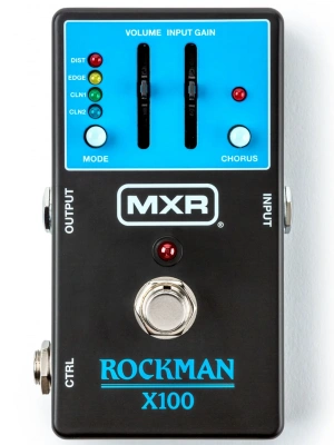 MXR MX100G1 Rockman X100 Analog Tone Processor