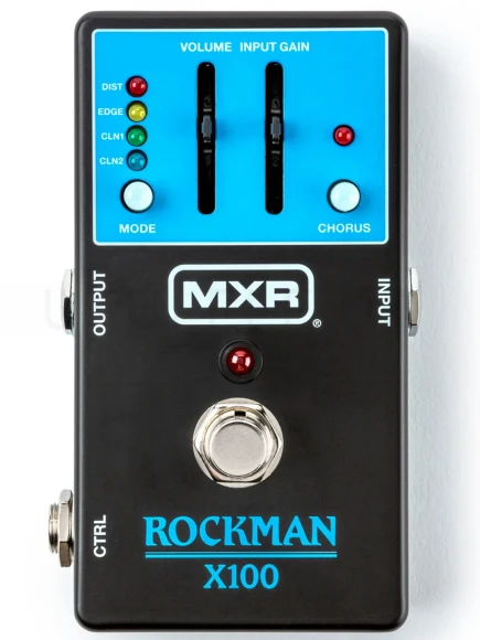 Гитарный процессор MXR MX100G1 Rockman X100 Analog Tone Processor
