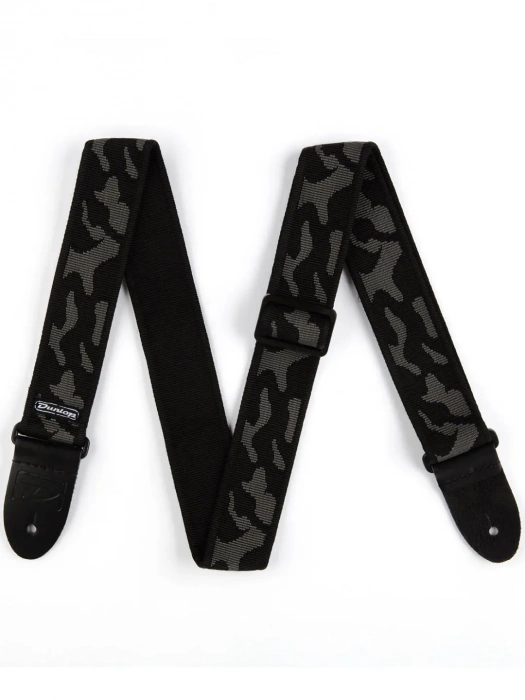 Dunlop D3810GY Classic Cammo Gray Strap