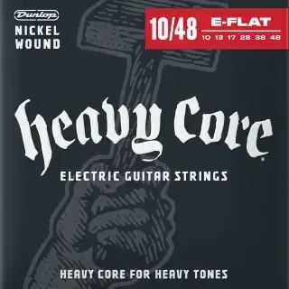 Dunlop DHCN1048 Heavy Core Electric Guitar Strings 10-48