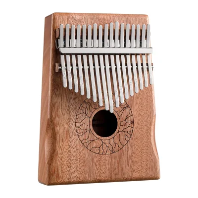 Калімба Hluru Huashu KHD17 Lotus Mahogany Natural (17 нот, червоне дерево)