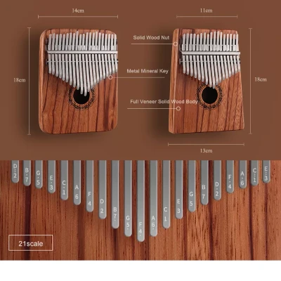 Калімба Hluru KYG21 Red Rosewood