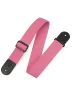 Ремінь для гітари Levy’s M8POLY-PNK Single Tone Solid Colored Poly Series (Pink)