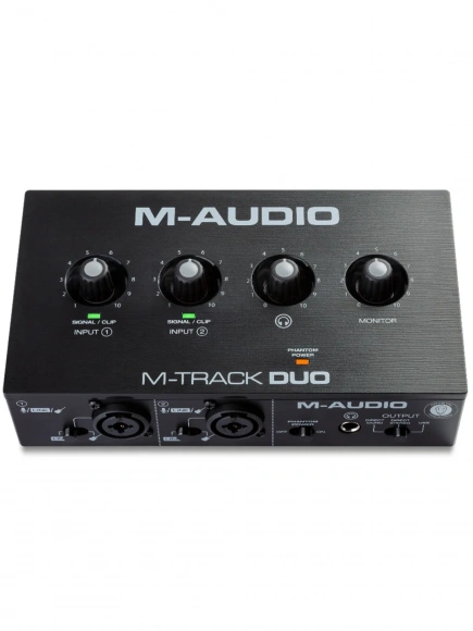 Аудіоінтерфейс M-Audio M-Track Duo Аудіоінтерфейс M-Audio M-Track Duo