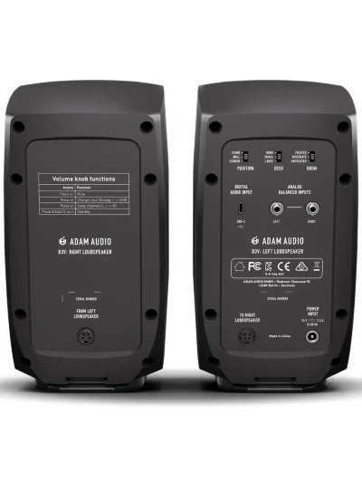 Студійний монітор Adam Audio D3V Black