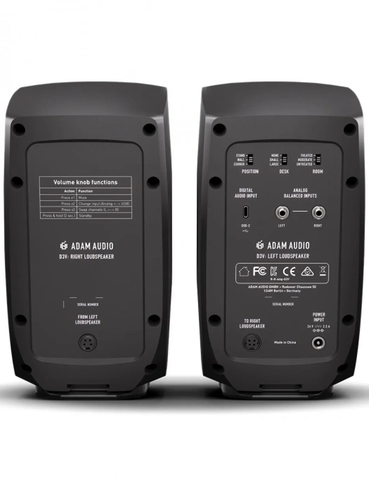 Adam Audio D3V Black