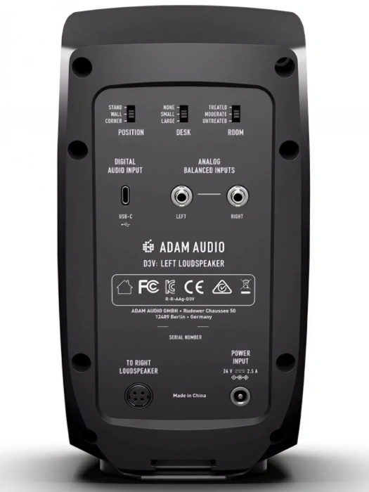 Adam Audio D3V Black