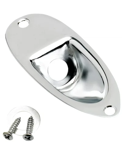 Роз'єм-планка Fender Jack Ferrule Stratocaster Chrome