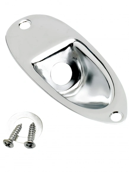 Роз'єм-планка Fender Jack Ferrule Stratocaster Chrome