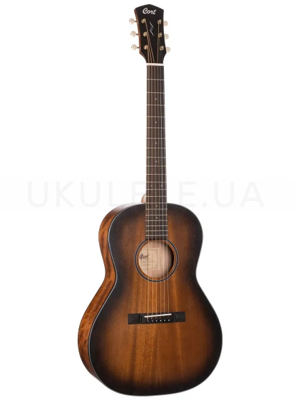 Электро-акустическая гитара Cort Core-PE Mahogany (Open Pore Black Burst)