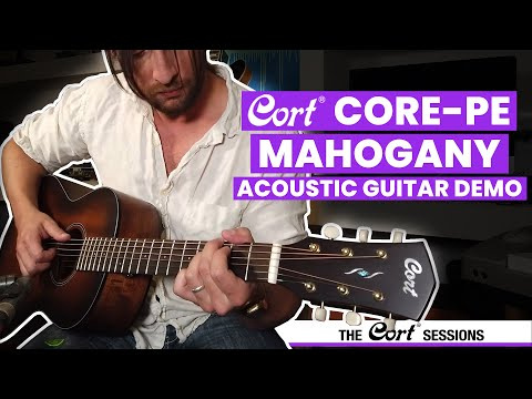 Cort Core-PE Mahogany (Open Pore Black Burst)