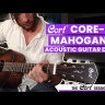 Cort Core-PE Mahogany (Open Pore Black Burst)