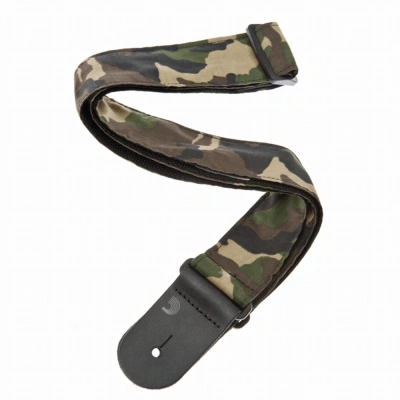 D&#039;Addario 50G04 Nylon Woven Guitar Strap (Camouflage)