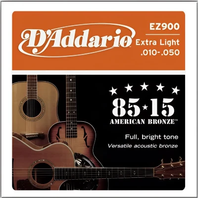 Струни D'Addario EZ900 85/15 Bronze Extra Light 10-50