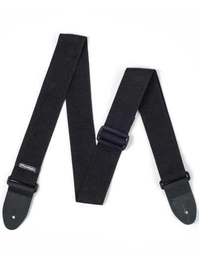 Ремінь для гітари Dunlop D0701BK Poly Black Strap