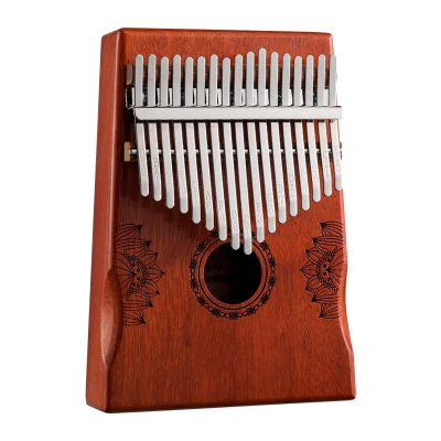 Калімба Hluru Huashu KHD17 Lotus Mahogany Red (17 нот, червоне дерево)